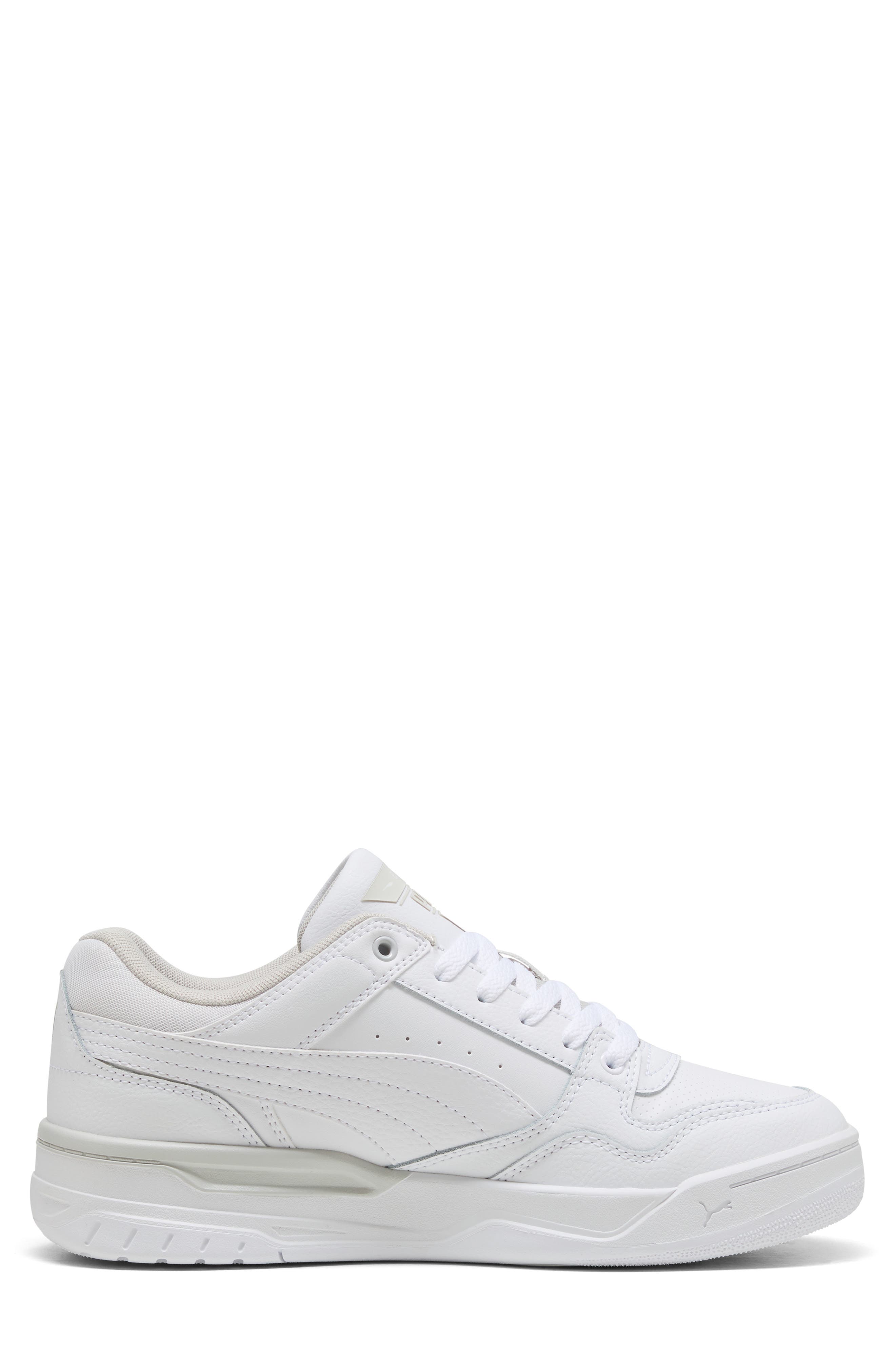 PUMA Rebound Retro Low Top Sneaker, Alternate, color, Puma White-Cool Light Gray