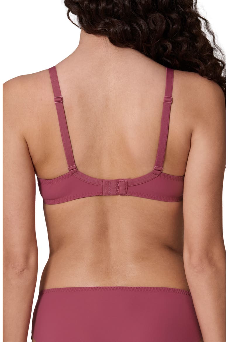 Wish Underwire Plunge Bra, Alternate, color, SANTAL PINK