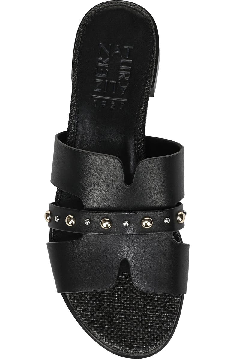 Naturalizer Niche Slide Sandal, Alternate, color, Black