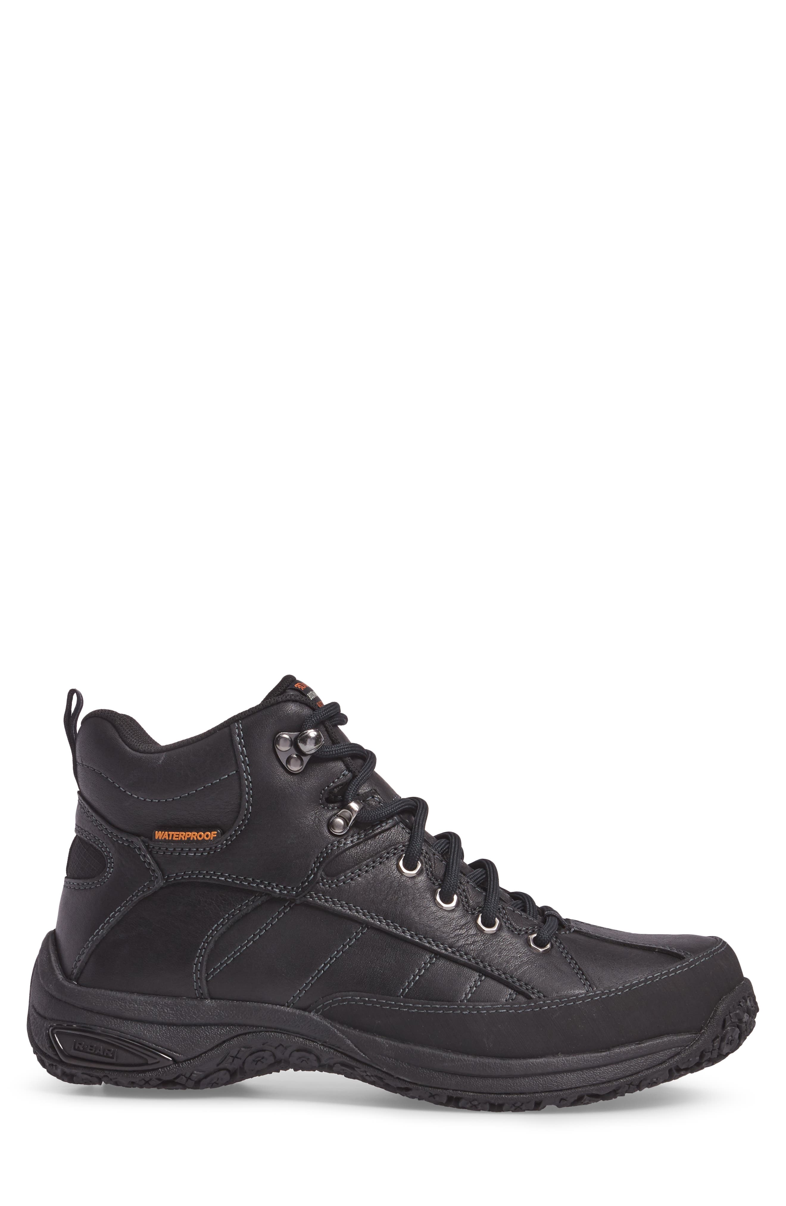 Lawrence Waterproof Boot, Alternate, color, BLACK