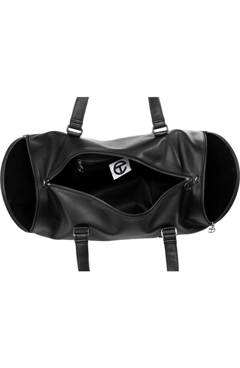 TELFAR Large Faux Leather Duffle Bag, Alternate, color,