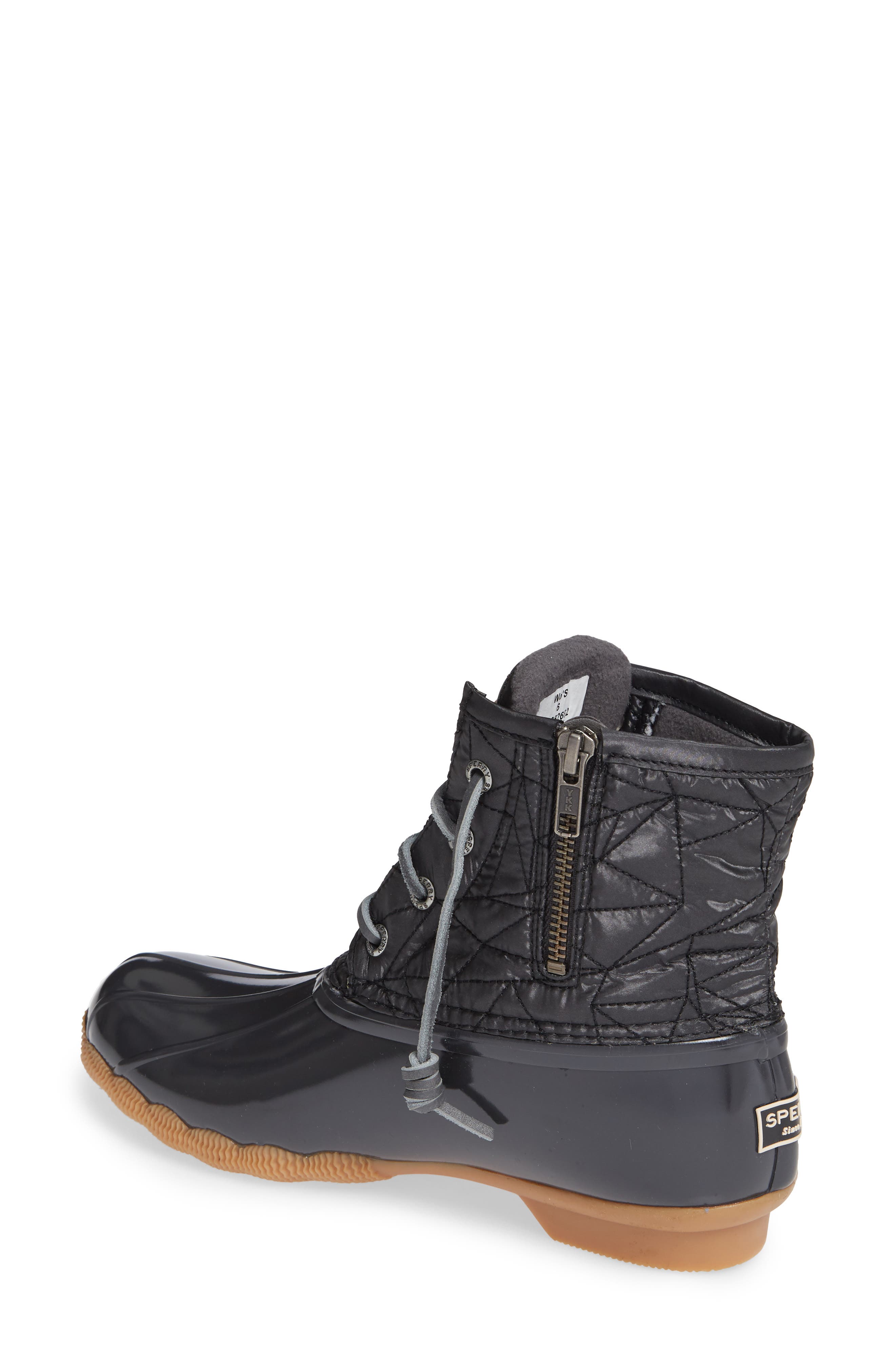 SPERRY TOP-SIDER<sup>®</sup> Sperry Saltwater Duck Rain Boot, Alternate, color, 