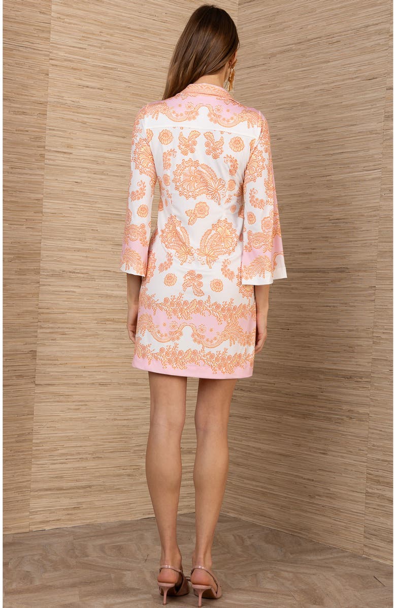 Hale Bob Marguerite Matte Jersey Dress, Alternate, color, Pink