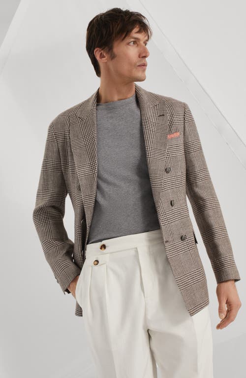 Brunello Cucinelli Crew-neck T-shirt In Medium Grey