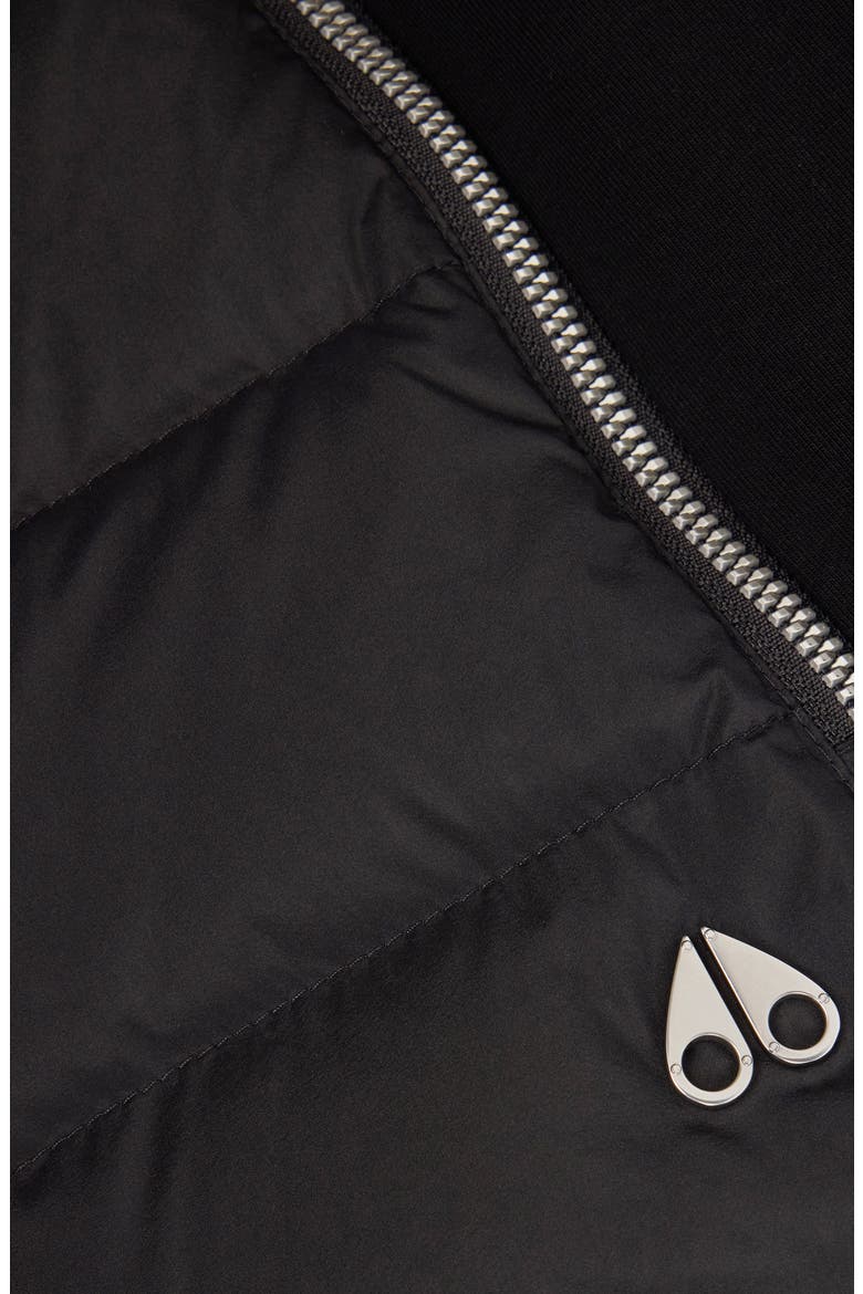 Naomi 800 Fill Power Down Hybrid Jacket, Alternate, color, BLACK