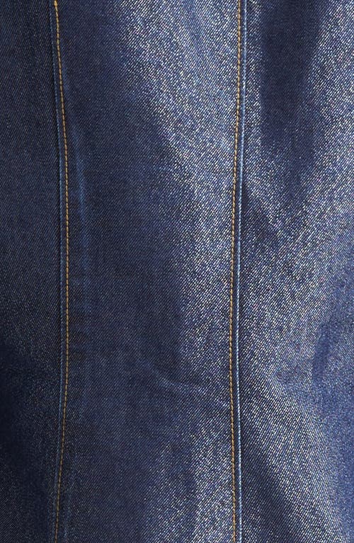 Cinq À Sept Louisa Denim Blazer In Blue
