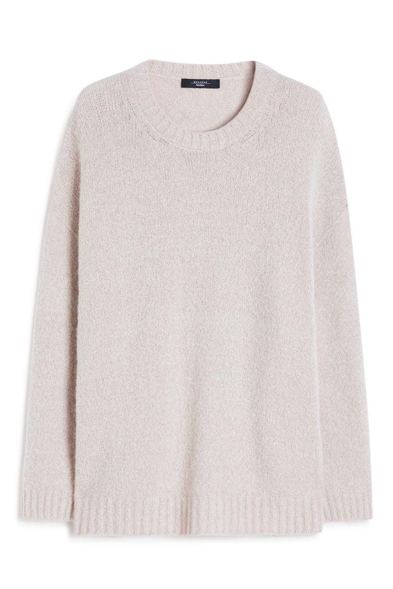 Pesco Alpaca Blend Tunic Sweater, Alternate, color, SAND