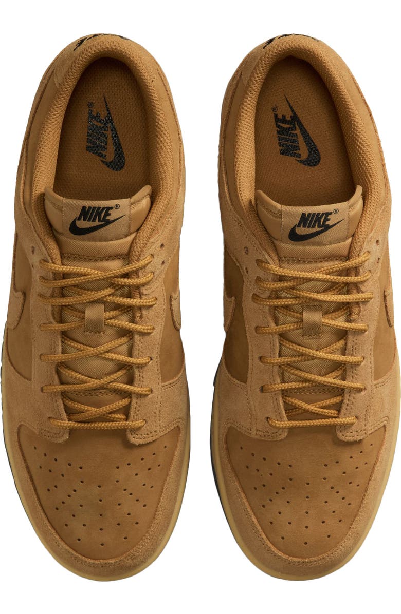 Nike Dunk Low Basketball Sneaker, Alternate, color, Wheat/ Black