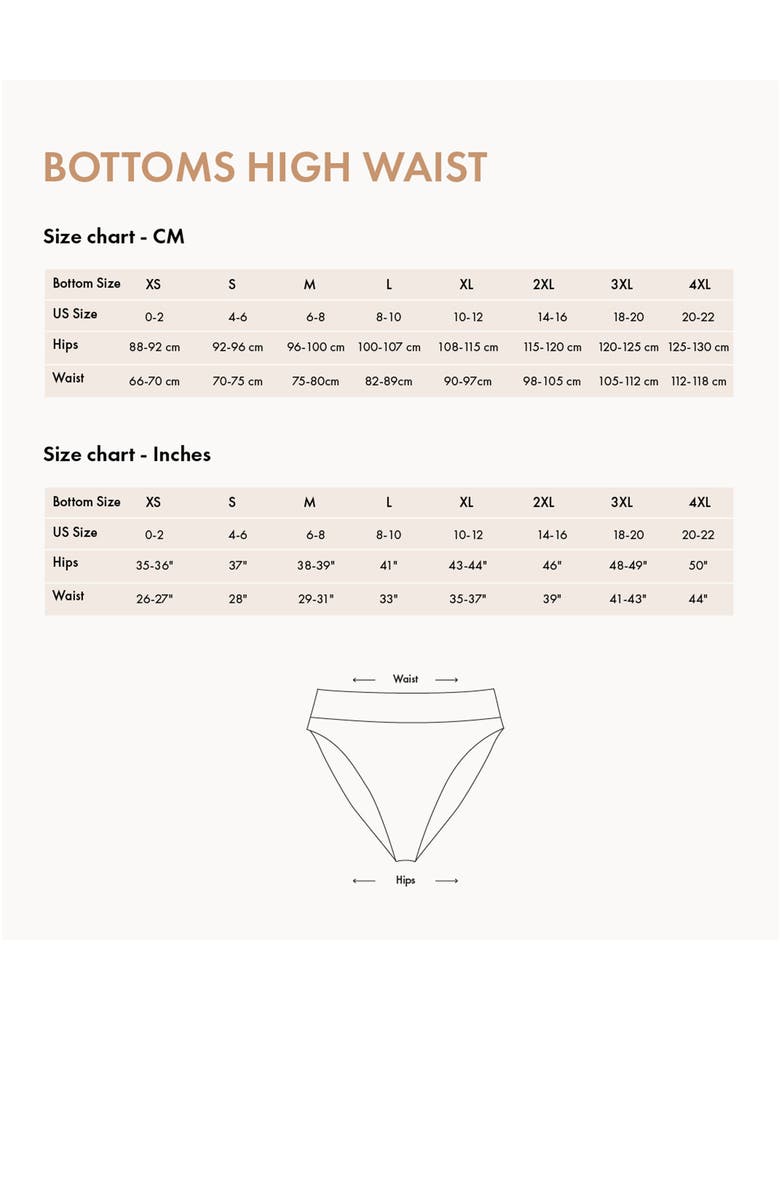 Biliblond Bikini bottom Renée, Alternate, color, Colorful Stripes