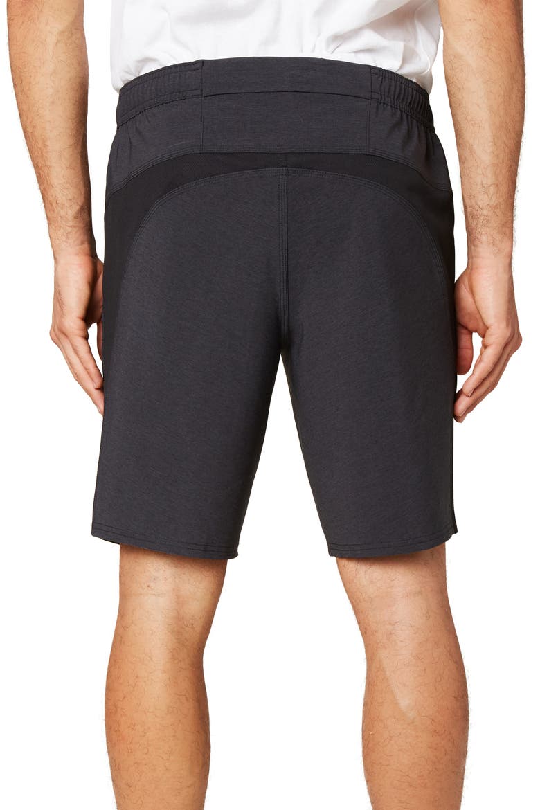 Interval Hybrid Shorts, Alternate, color, BLACK