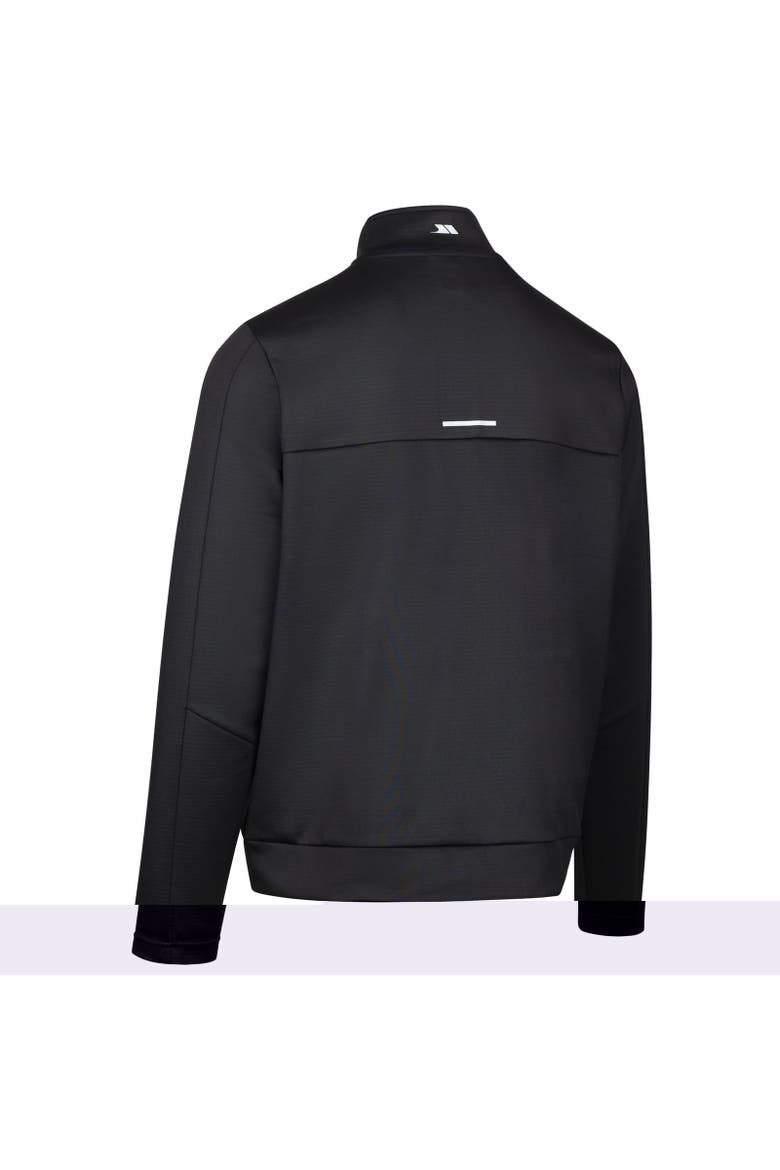 Jay Quarter Zip Long-Sleeved Top, Alternate, color, Black