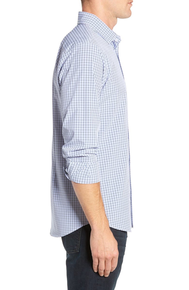 Mizzen+Main Estes Check Performance Shirt, Alternate, color, 