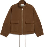 Apparis Kate Faux Suede Bomber Jacket