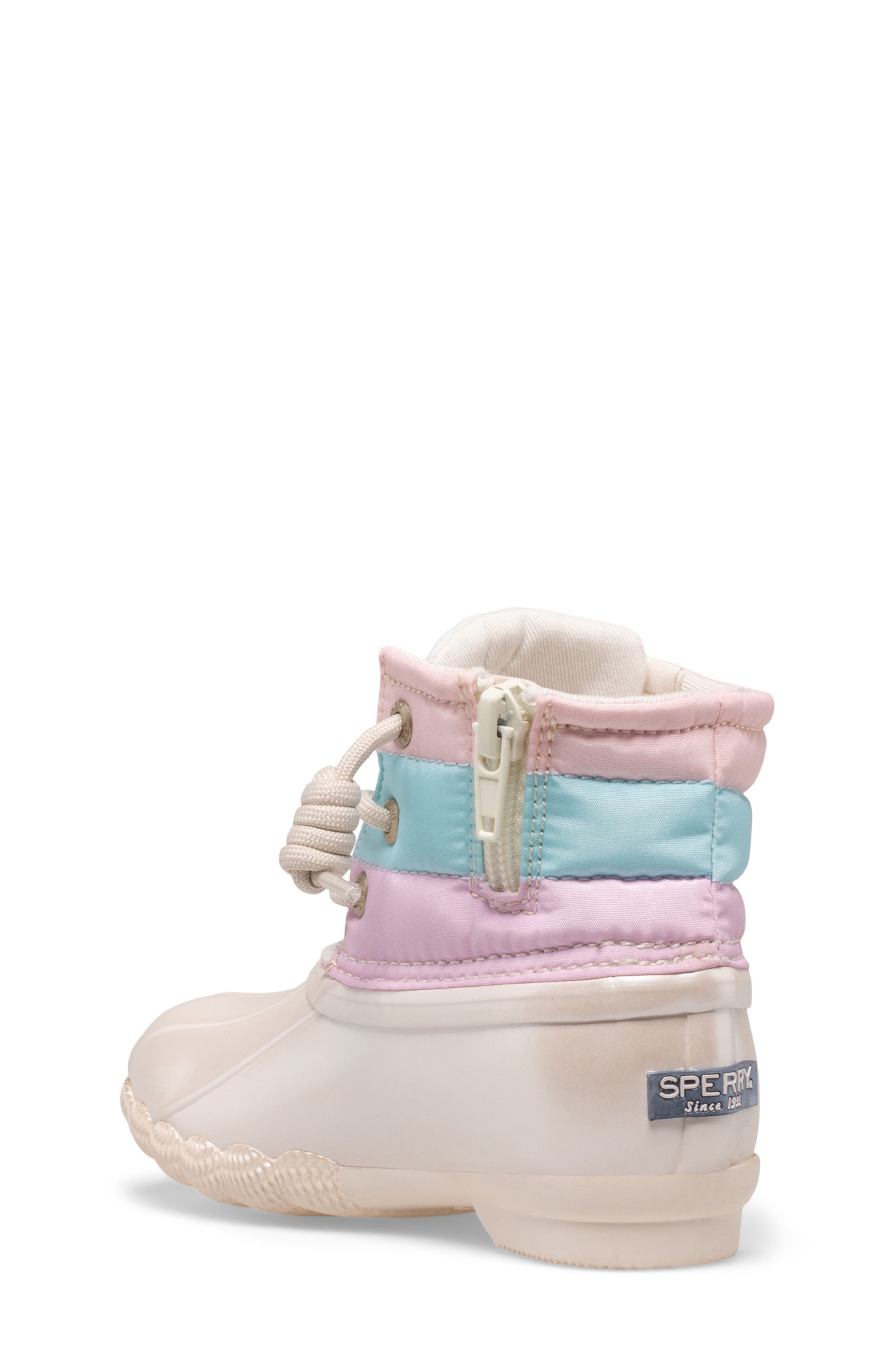 SPERRY TOP-SIDER<sup>®</sup> Saltwater Water Resistant Boot, Alternate, color, Pastel Multi