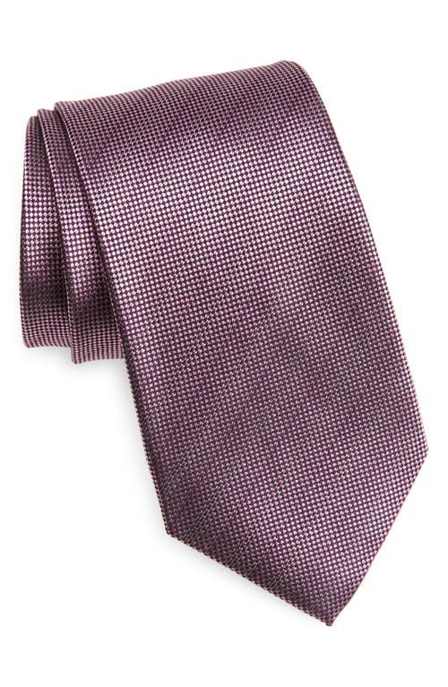 Nordstrom Textured Pinstripe Silk Jacquard Tie