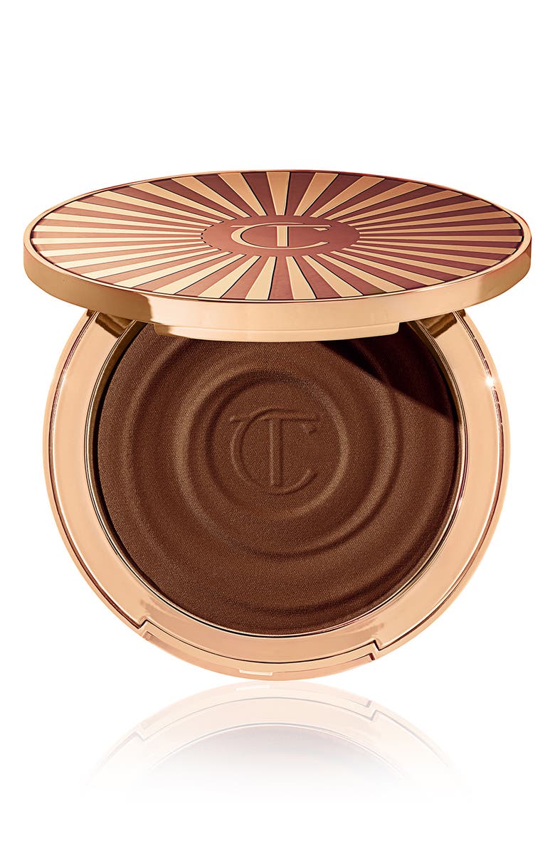 Charlotte Tilbury Beautiful Skin Sun-Kissed Glow Bronzer, Main, color, 4 Deep