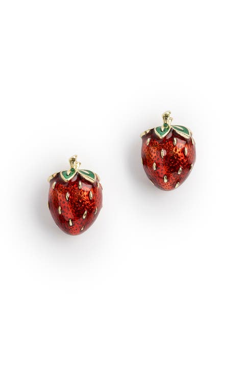 Strawberry Studs