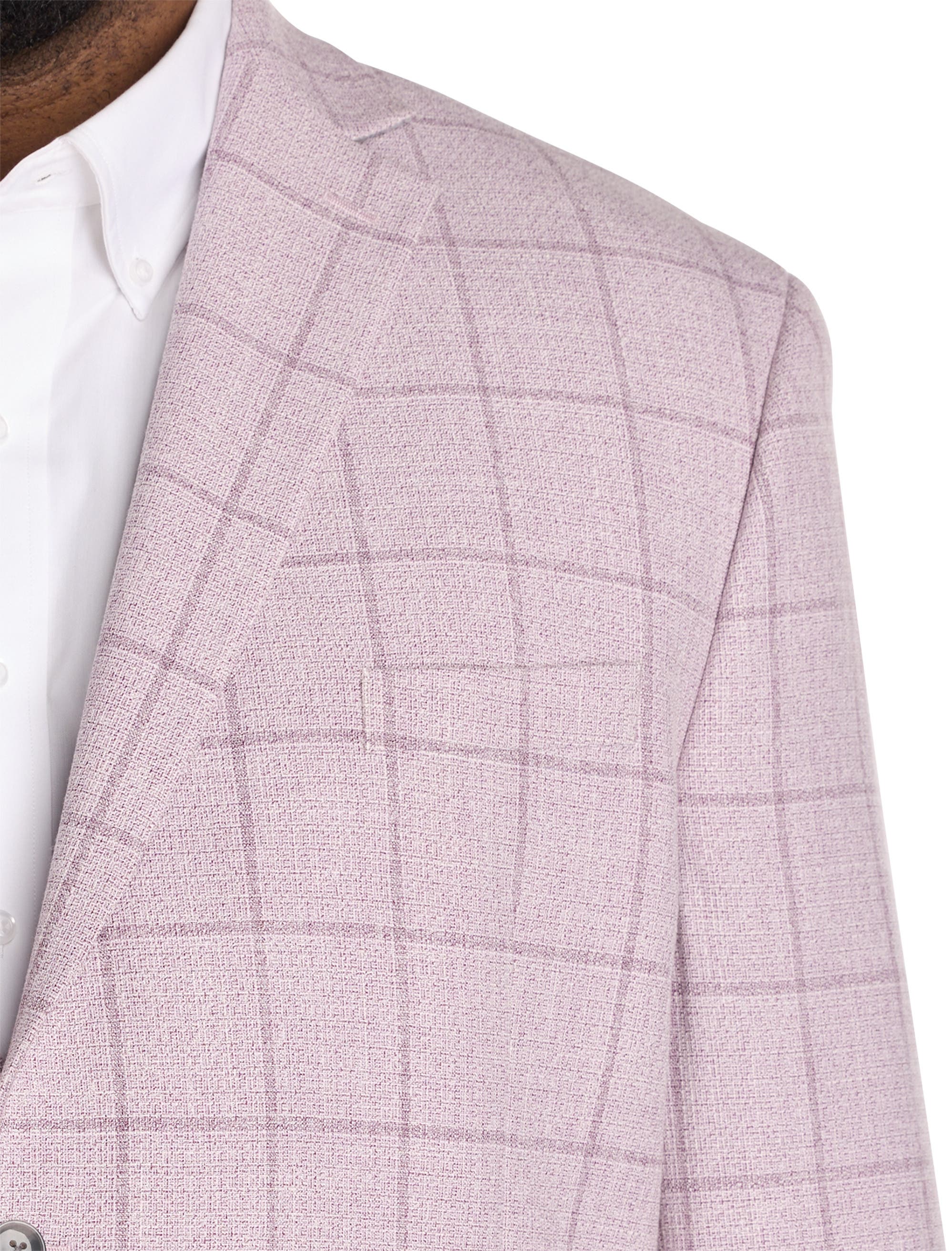 Big & Tall Windowpane Sport Coat V2 - image 2