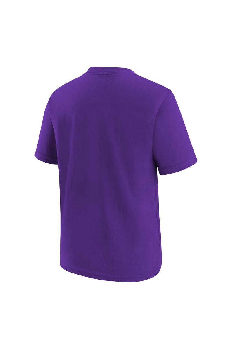 Jordan Brand Youth Jordan Brand Purple Los Angeles Lakers Essential Cities T-Shirt, Alternate, color, Purple
