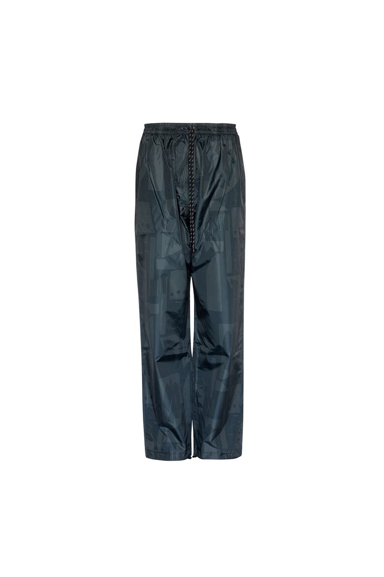 Rain Pants Back To Art, Alternate, color, Black