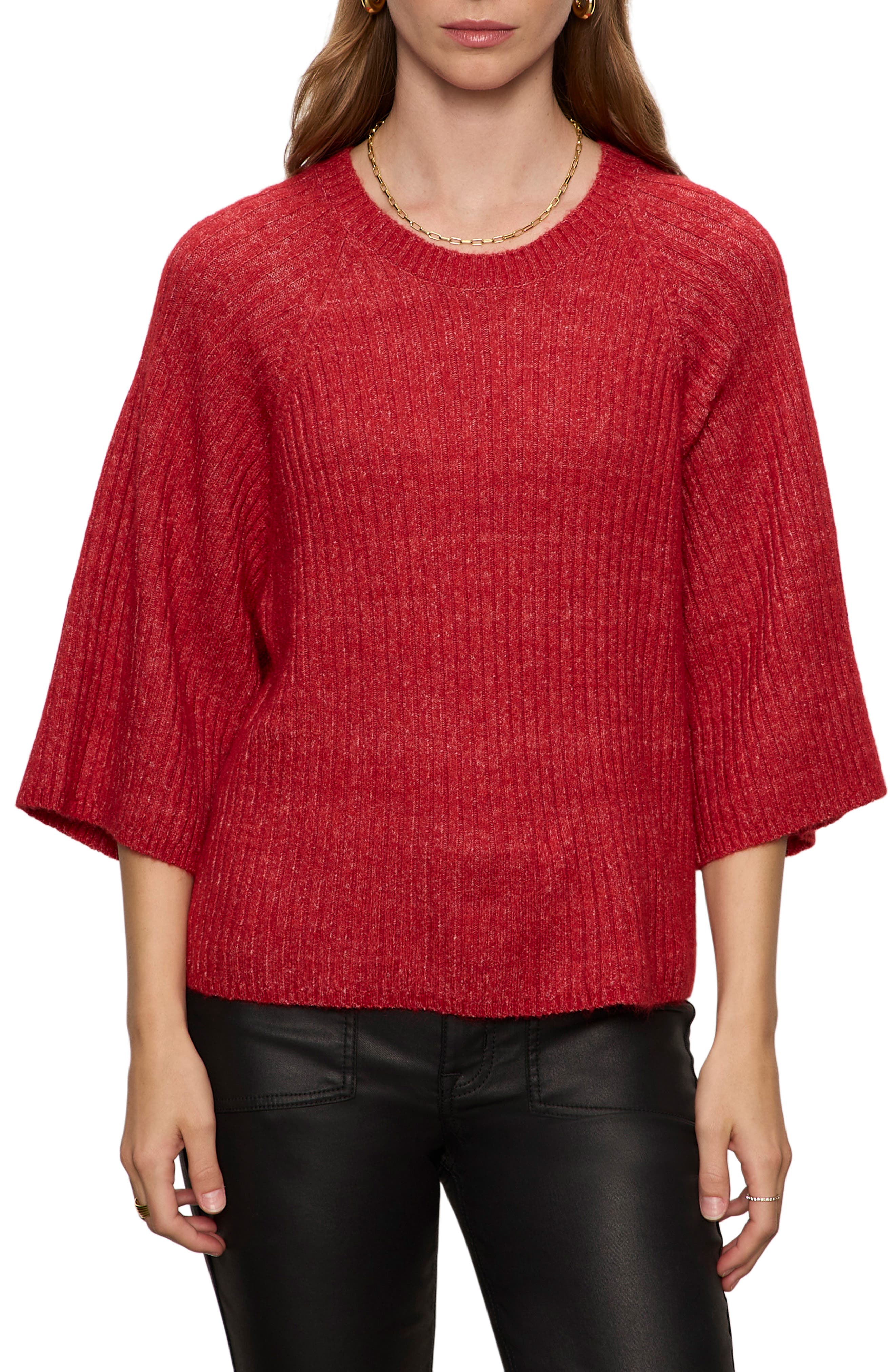 Ribbed Sweater Tee