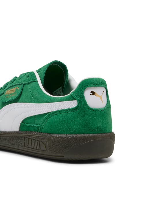Puma Kids' Palermo Sneaker In Archive Green- White