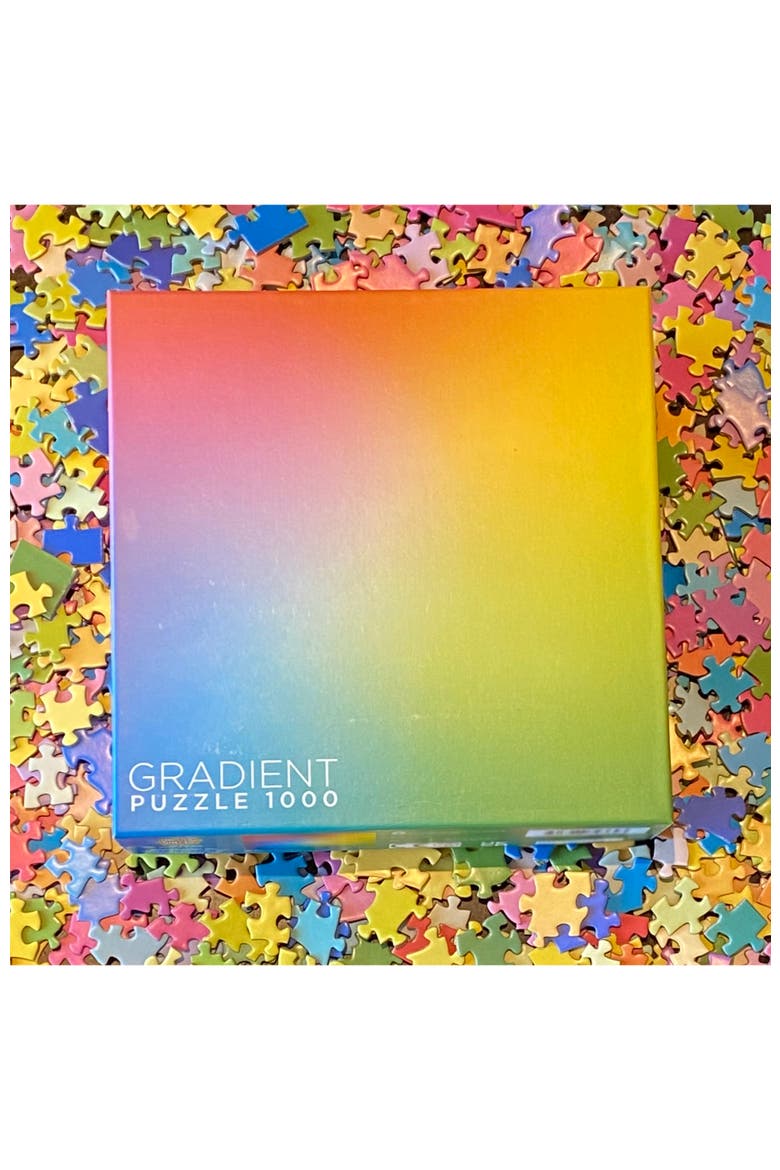 Rainbow Gradient 1000 Piece Puzzle, Alternate, color, Multicolor