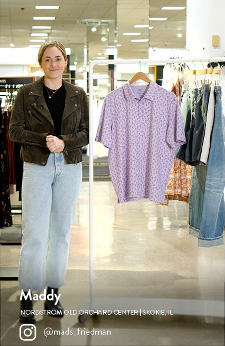 XC4<sup>®</sup> Cocktail Print Performance Golf Polo, sales video thumbnail