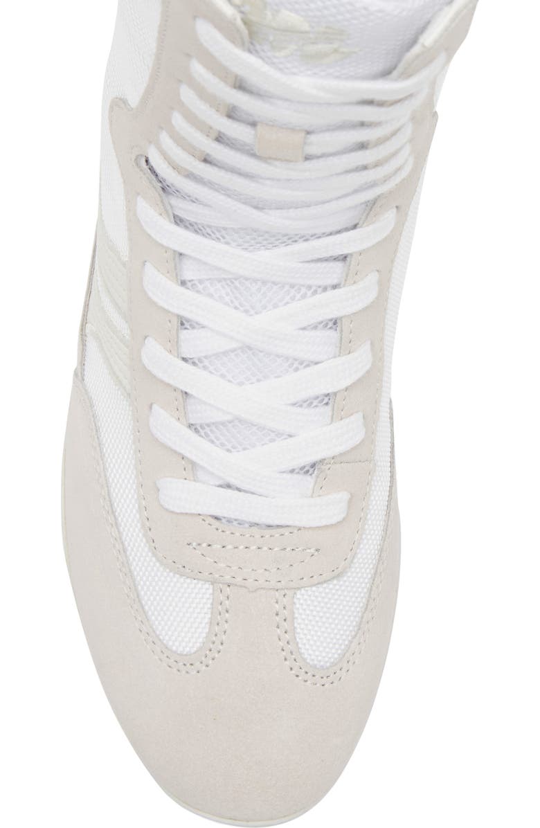 Steve Madden Paxtin Lace Up Boot, Alternate, color, White Multi