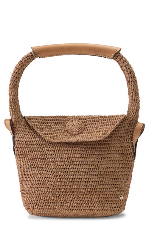 Helen Kaminski Yala Raffia Mini Shoulder Bag in Nougat/caramel at Nordstrom