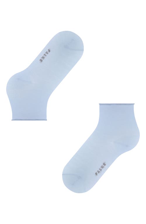 Falke Cotton Touch Short Socks In Blue