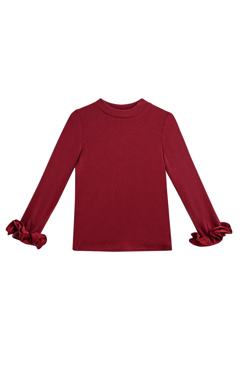 Structured Button-Up Shirt, Main, color, Red