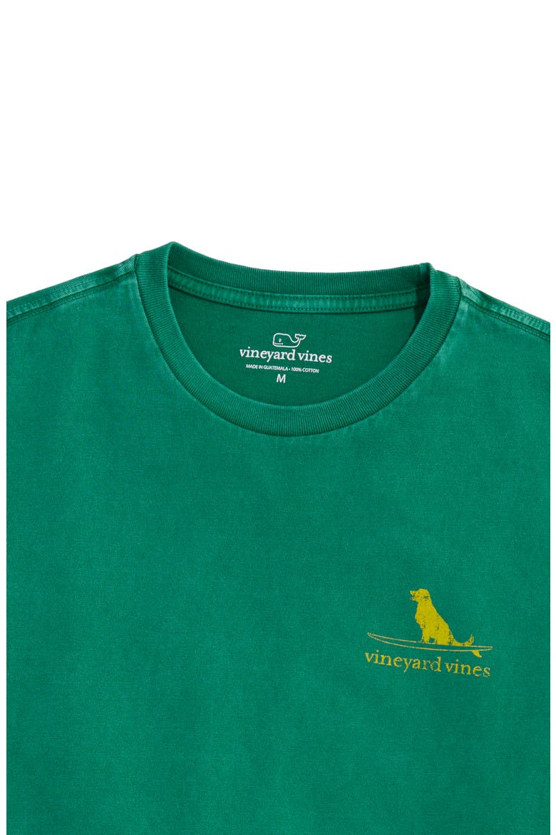 Surfer Dog Graphic T-Shirt, Alternate, color, JADE OCEAN