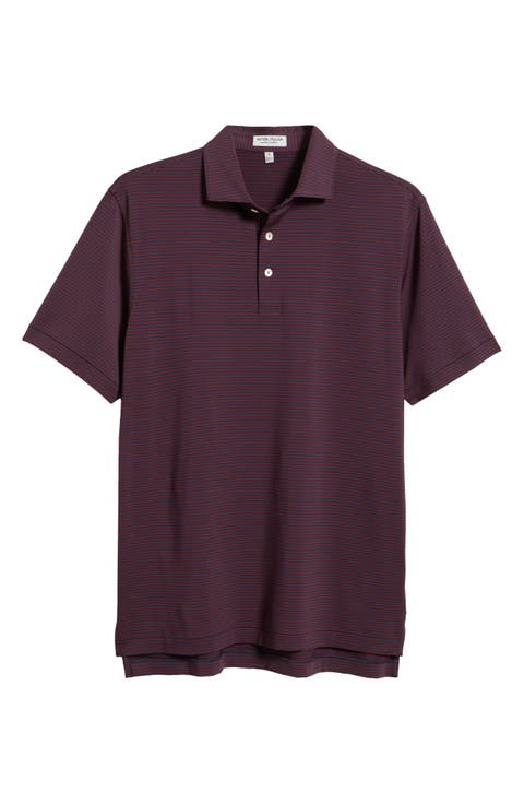 Hales Stripe Summer Comfort Performance Jersey Polo