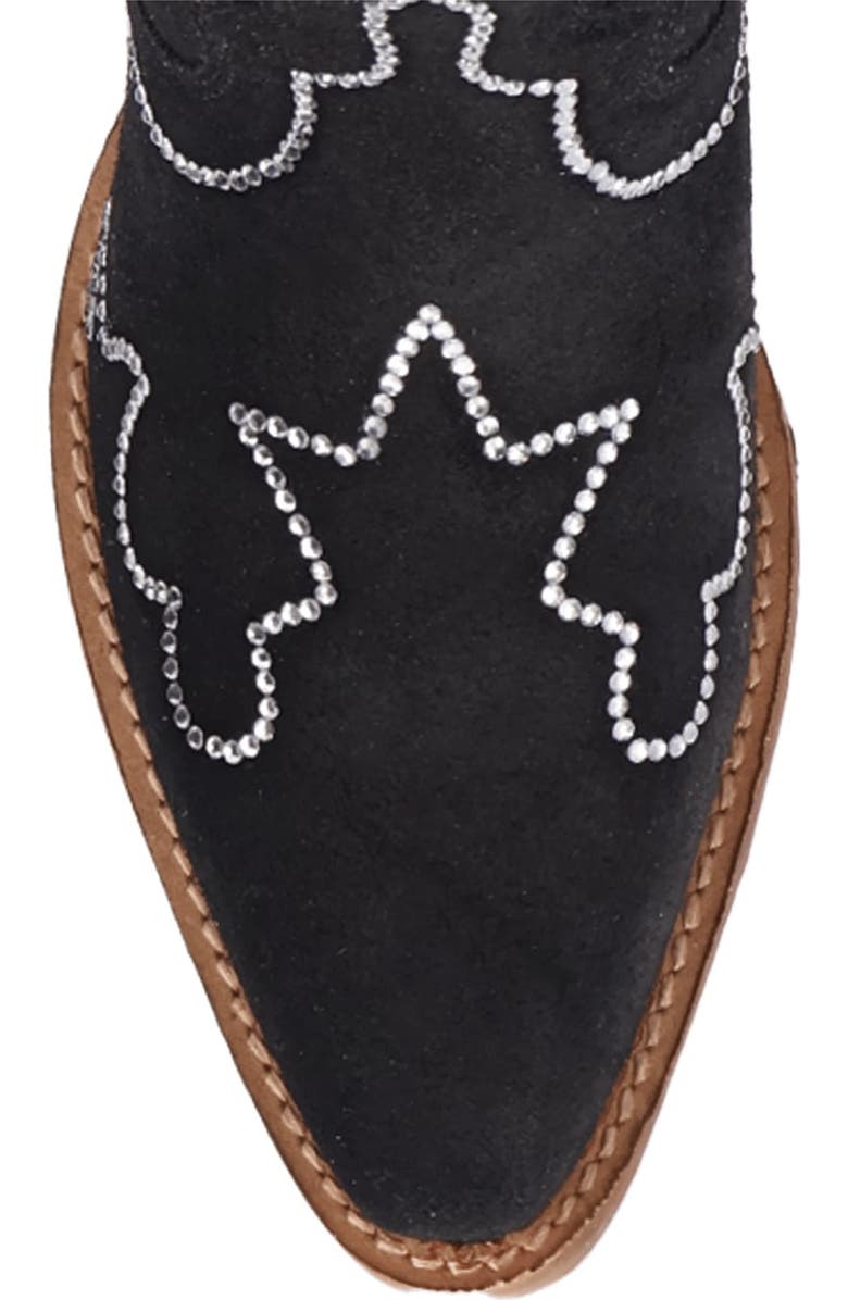Dingo Tiny Pony Rhinestone Western Boot, Alternate, color, Black
