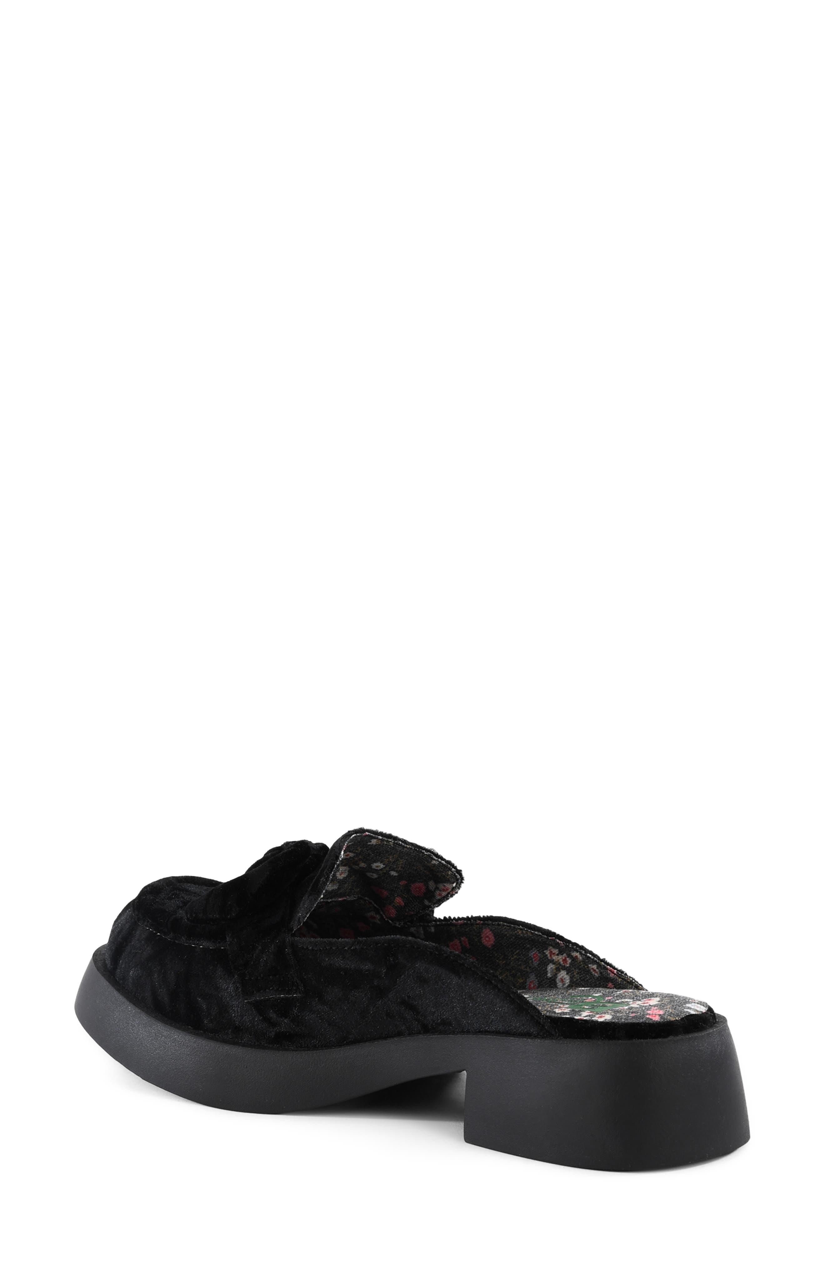 BC Footwear Flower Mule, Alternate, color, Black