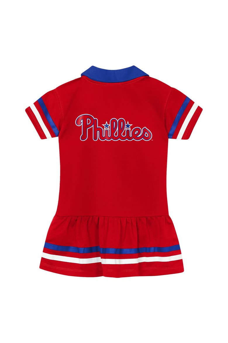 Toddler Outerstuff  Red Philadelphia Phillies Star Player Dress, Alternate, color, Red