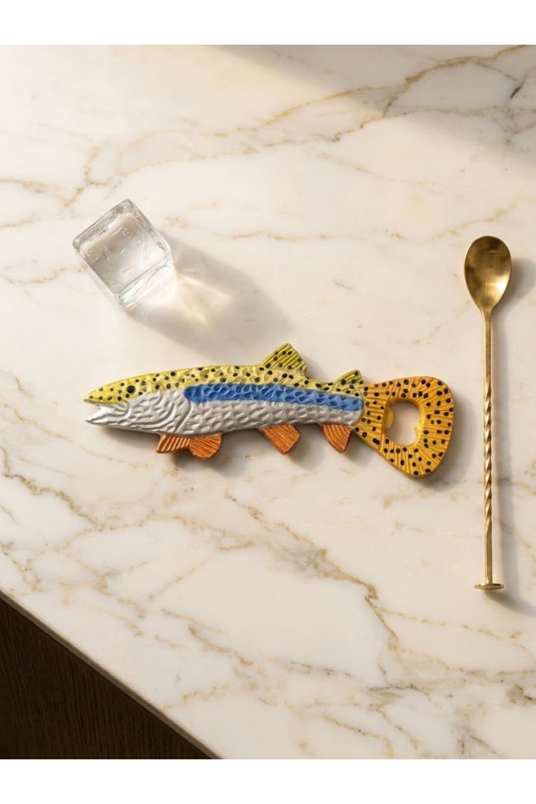 Guppy Bottle Opener, Alternate, color, Yellow