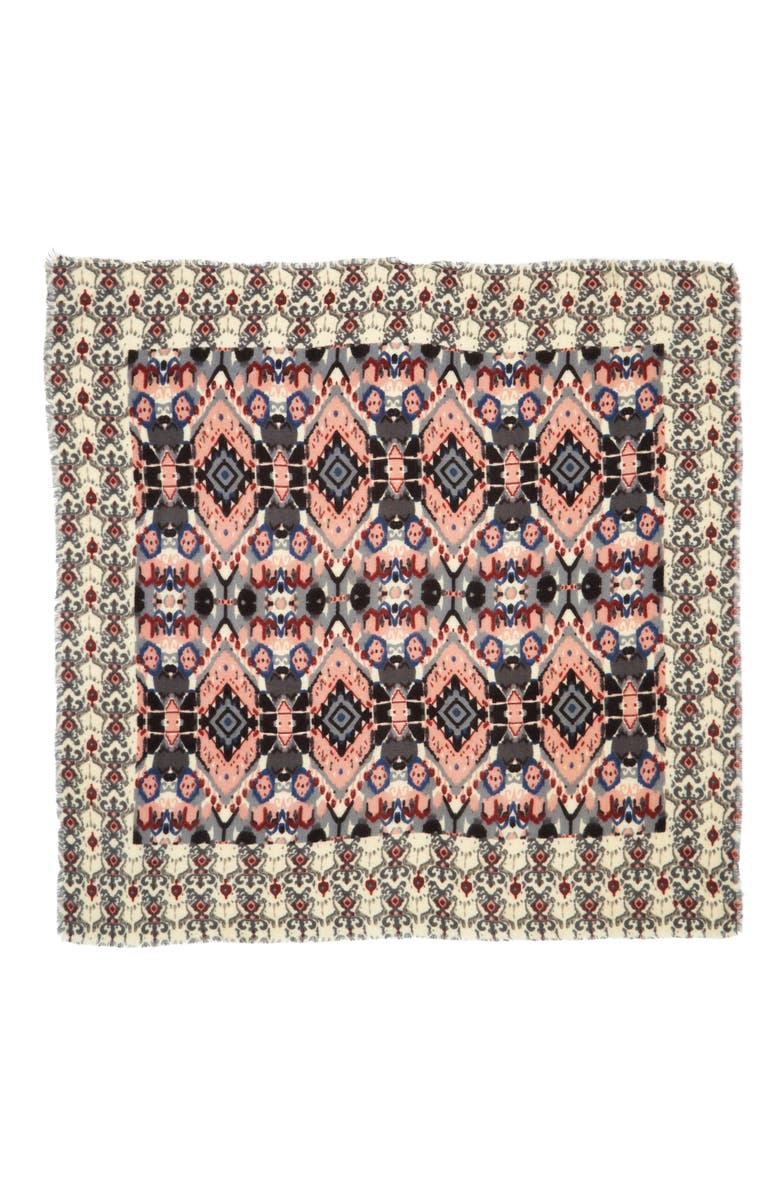 Sole Society Baroque Pattern Wrap Scarf, Alternate, color,