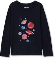 Lands' End Girls Graphic Tee Shirt