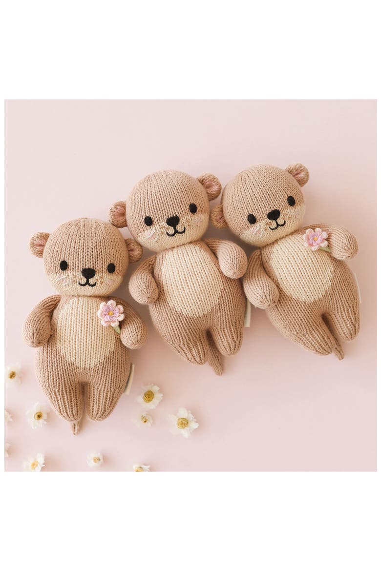 Baby Otter Stuffed Animal, Alternate, color, BROWN