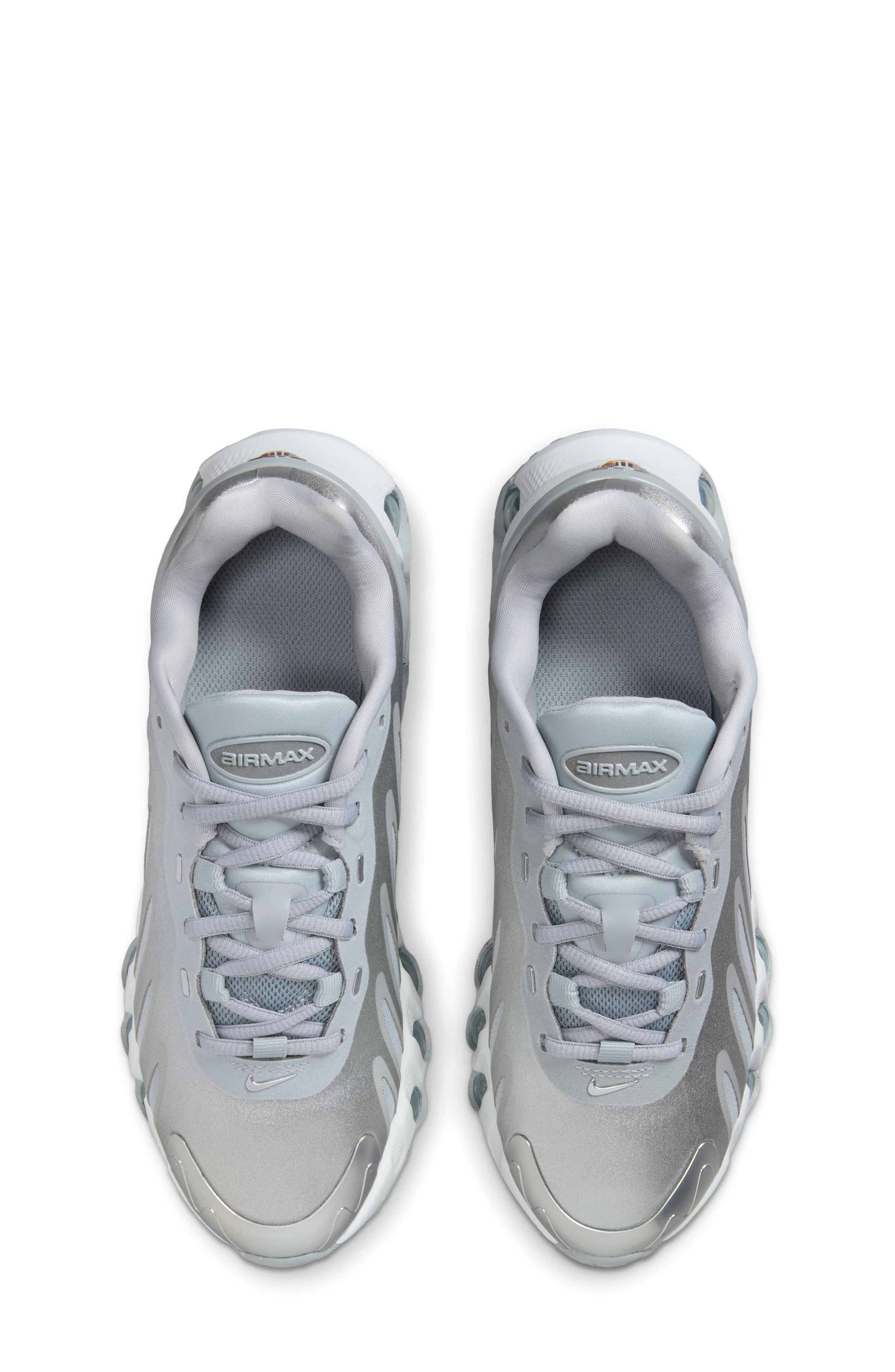 Nike Kids' Air Max DN8 Sneaker, Alternate, color, Pure Platinum/ Metallic Silver