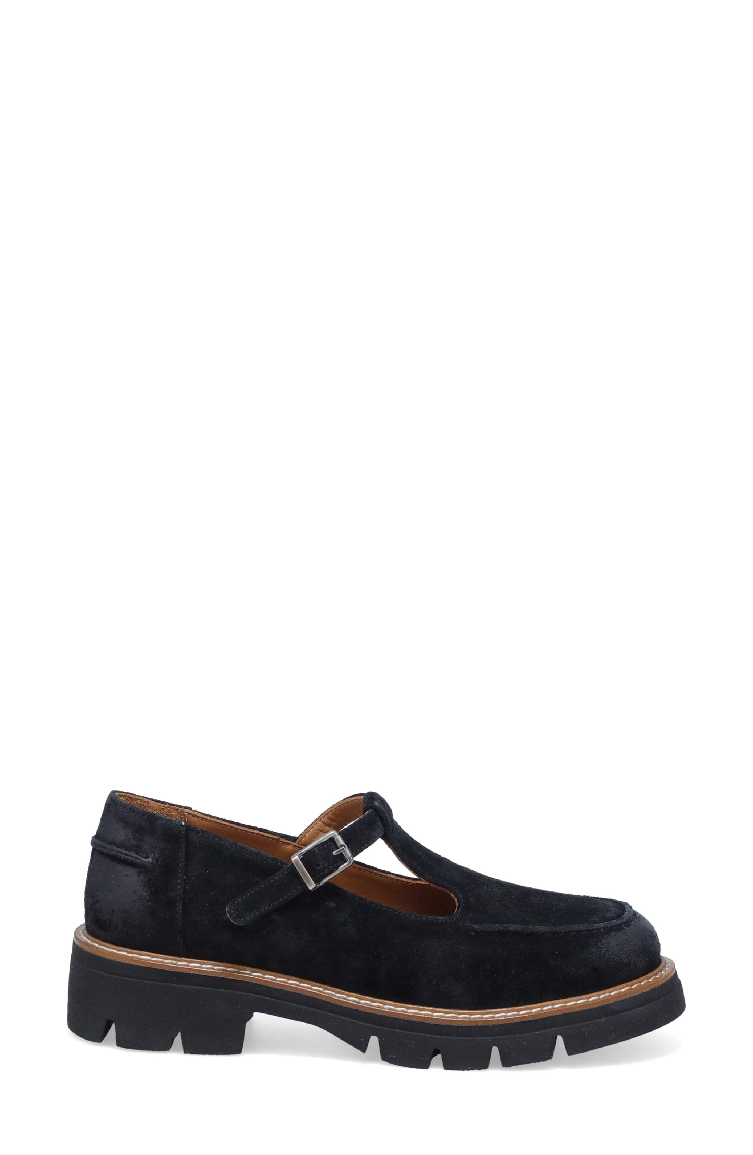 Garrett Lug Sole Mary Jane, Alternate, color, BLACK SUEDE