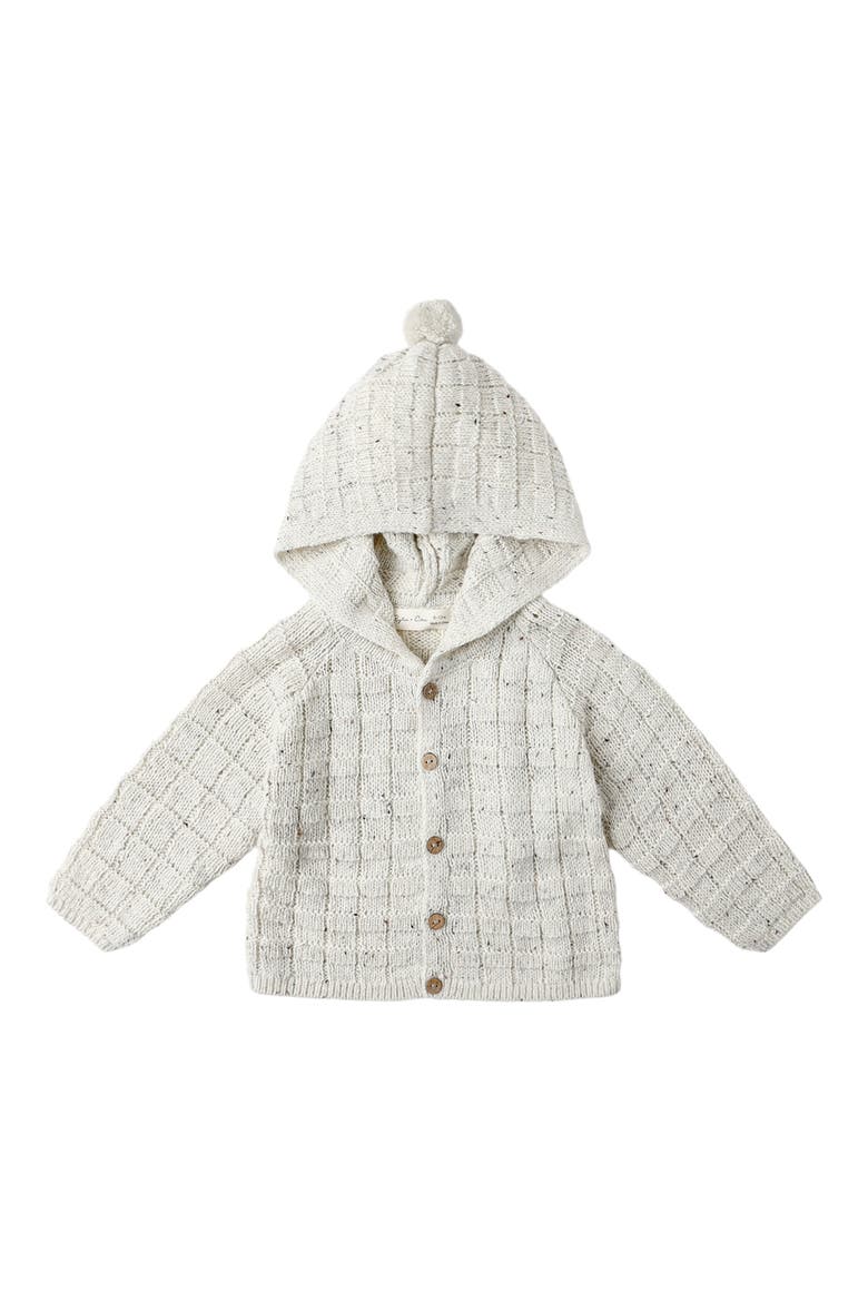 Tassel Hooded Cardigan, Main, color, OATMEAL