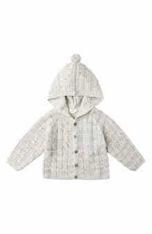 Tassel Hooded Cardigan