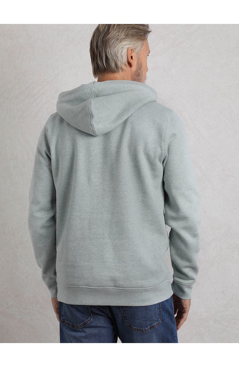 Weird Fish Hugo Branded Popover Hoodie, Alternate, color, Grey Marl