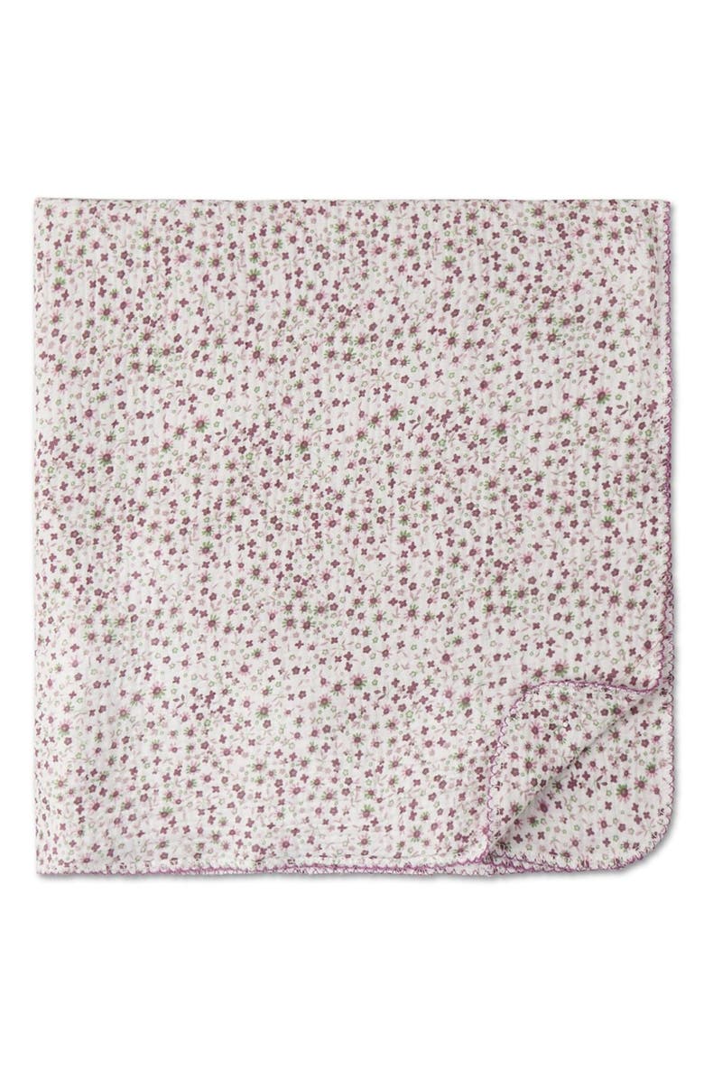 MiniMoi Luna Cotton Swaddle Blanket, Alternate, color, Winter White