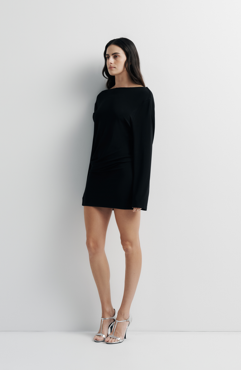 Romy Boston Dress, Alternate, color, Black