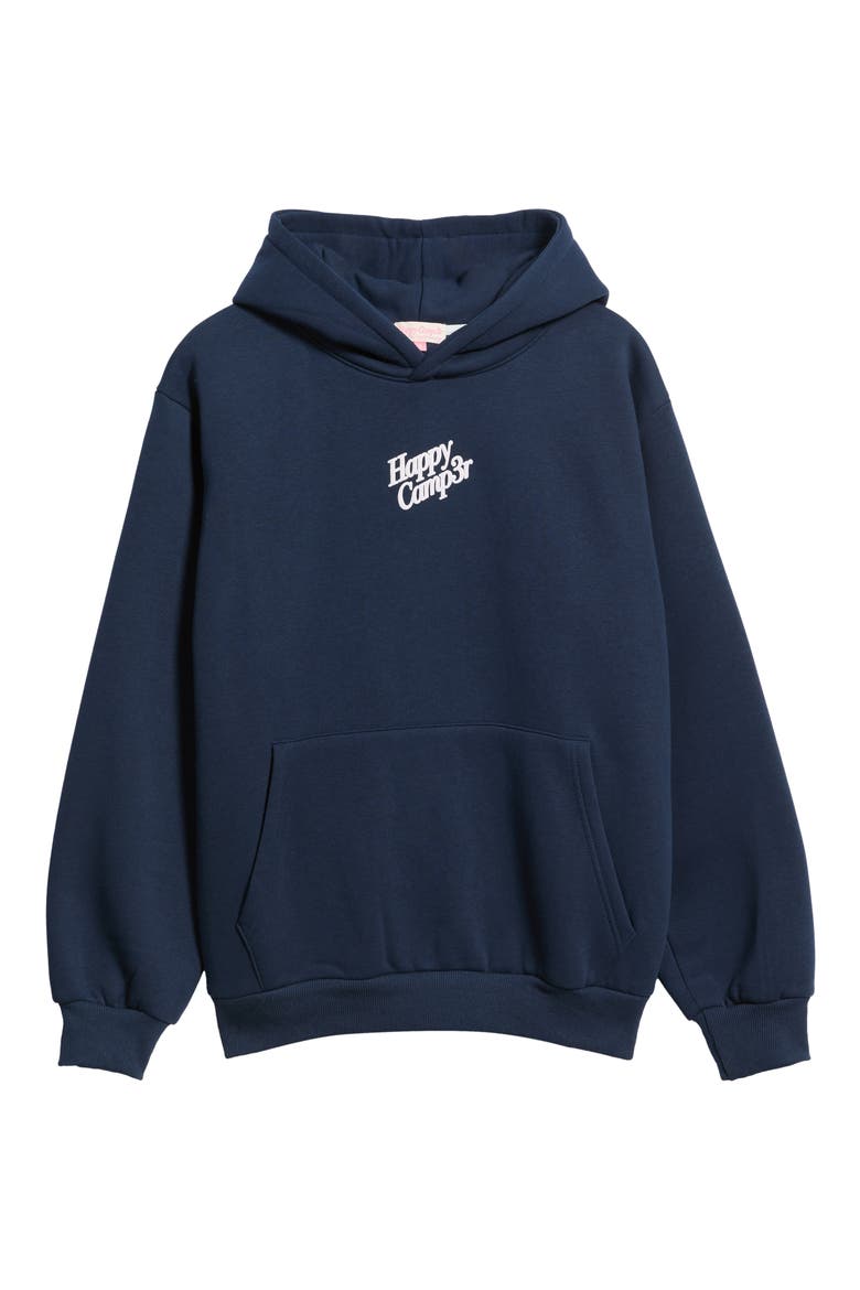 Puff Series Logo Hoodie, Alternate, color, NAVY