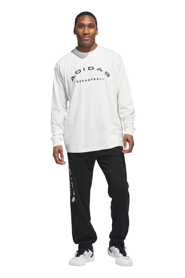 Select Fleece Basketball Pants, Alternate, color, BLACK/ CLOUD WHITE